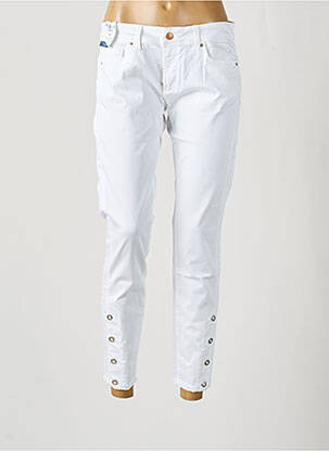 Pantalon 7/8 poches blanc SALSA femme