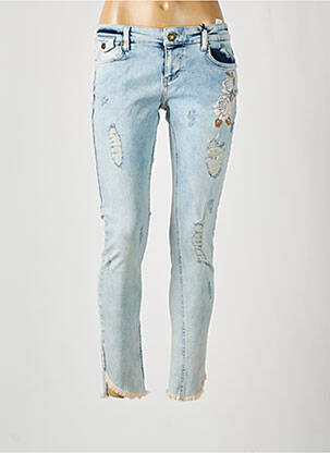 Jeans skinny poches bleu ZHRILL femme