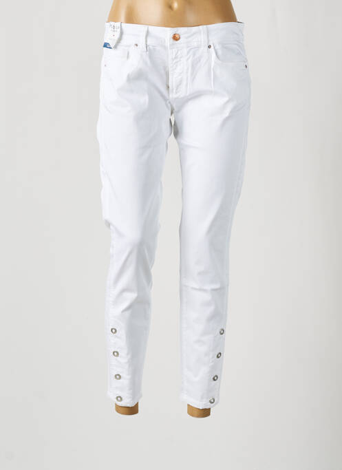 Pantalon 7/8 blanc SALSA pour femme