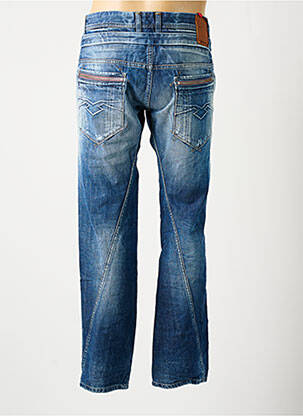 Jeans coupe droite fermeture boutonnée sur le devant taille normale bleu SALSA homme