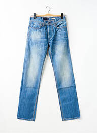 Jeans coupe slim fermeture boutonnée sur le devant taille normale bleu SALSA homme