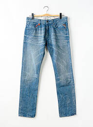 Jeans coupe slim tissage brut taille normale bleu REPLAY homme