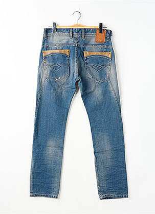 Jeans coupe slim fermeture boutonnée sur le devant taille normale bleu SALSA homme