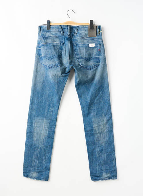 Jeans coupe slim tissage brut taille normale bleu REPLAY homme