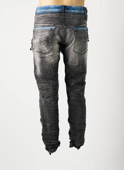 Jeans coupe slim gris SALSA pour homme