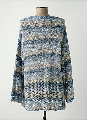 Gilet manches longues stretch bleu SALSA femme