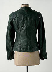 Veste en cuir vert SALSA pour femme seconde vue