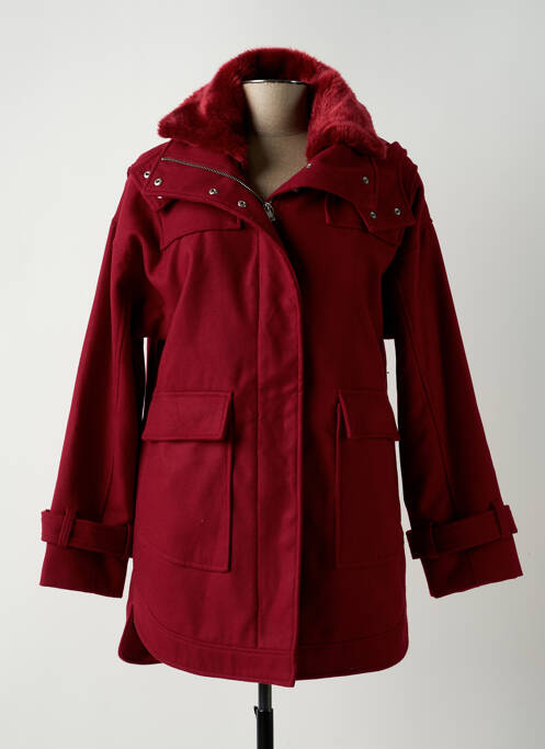 Manteau long rouge TIFFOSI pour femme