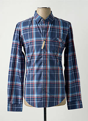 Chemise manches longues manches longues bleu SALSA homme