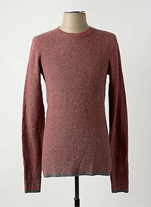 Pull stretch manches longues rouge GARCIA homme