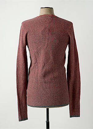 Pull stretch manches longues rouge GARCIA homme