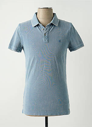 Polo stretch manches courtes bleu GARCIA homme