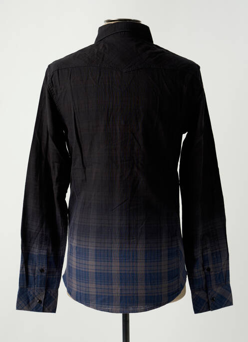 Chemise manches longues noir SALSA pour homme