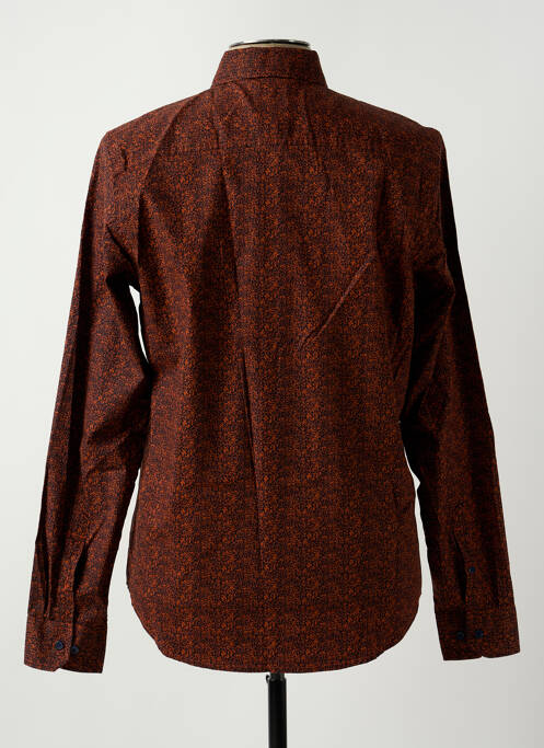 Chemise manches longues orange GARCIA pour homme