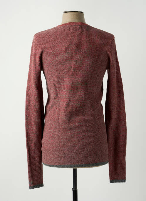 Pull stretch manches longues rouge GARCIA homme