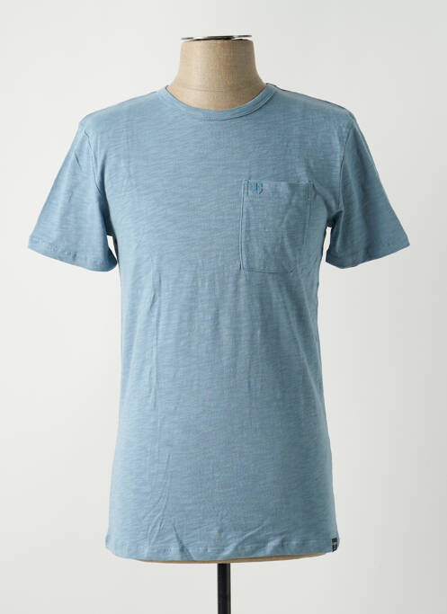 T-shirt bleu GARCIA pour homme