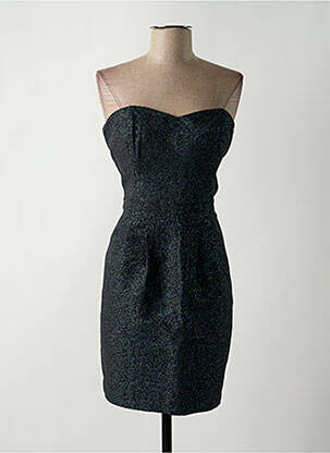 Robe courte sans manche sans manche noir MORGAN femme
