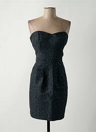 Robe courte sans manche sans manche noir MORGAN femme