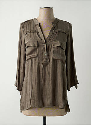 Blouse manches longues manches longues vert SALSA femme