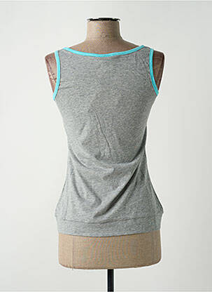 Débardeur stretch sans manche gris UMBRO femme