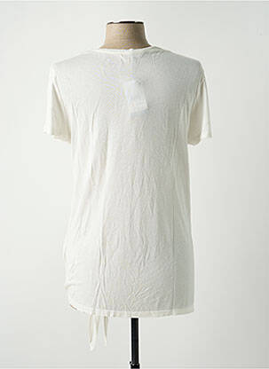 Top stretch manches courtes blanc SALSA femme