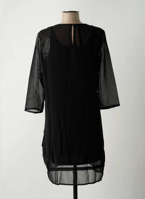 Robe mi-longue noir DESIGUAL pour femme