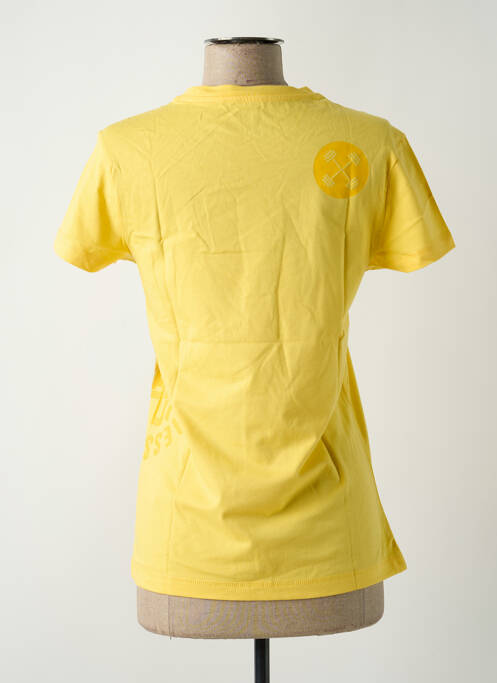 T-shirt jaune REEBOK pour femme