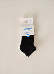 Chaussettes noir MAYORAL pour fille seconde vue