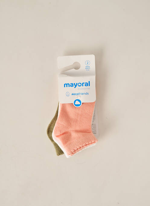 Chaussettes rose MAYORAL pour fille