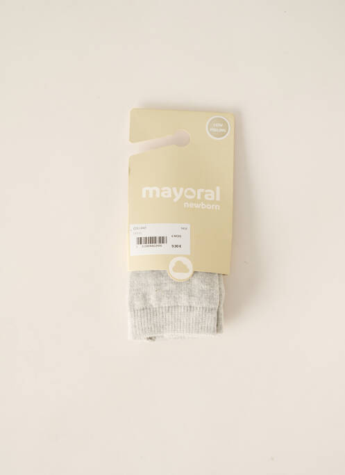 Collants gris MAYORAL pour fille