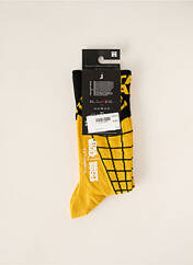 Chaussettes jaune HAPPY SOCKS pour unisexe seconde vue