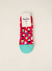 Chaussettes rose HAPPY SOCKS pour femme seconde vue