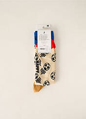 Chaussettes beige HAPPY SOCKS pour homme seconde vue