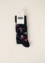 Chaussettes bleu HAPPY SOCKS pour homme seconde vue