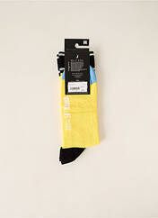 Chaussettes jaune HAPPY SOCKS pour homme seconde vue