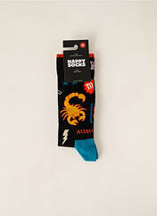 Chaussettes noir HAPPY SOCKS pour homme seconde vue