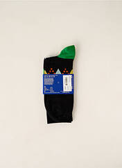 Chaussettes noir HAPPY SOCKS pour homme seconde vue