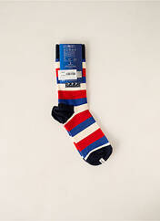 Chaussettes bleu HAPPY SOCKS pour unisexe seconde vue