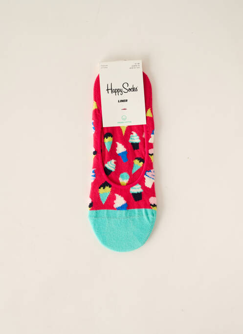 Chaussettes rose HAPPY SOCKS pour femme