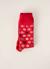 Chaussettes rouge LABONAL pour unisexe seconde vue