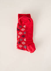 Chaussettes rouge LABONAL pour unisexe seconde vue