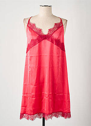 Nuisette/combinette tissage satiné rose SIMONE PERELE femme