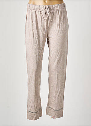 Pyjama coupe droite beige SIMONE PERELE femme
