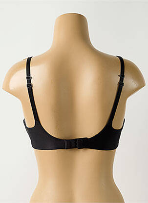 Soutien-gorge effet matière satinée haut soutien-gorge moulé noir CHANTELLE femme