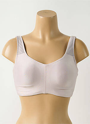 Soutien-gorge effet matière satinée brassieres gris CHANTELLE femme
