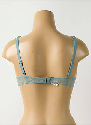 Soutien-gorge effet matière satinée haut soutien-gorge moulé bleu clair PASSIONATA femme