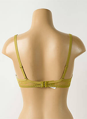 Soutien-gorge effet matière satinée haut soutien-gorge moulé vert PASSIONATA femme