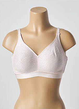 Soutien-gorge effet matière satinée haut soutien-gorge emboitant rose CHANTELLE femme
