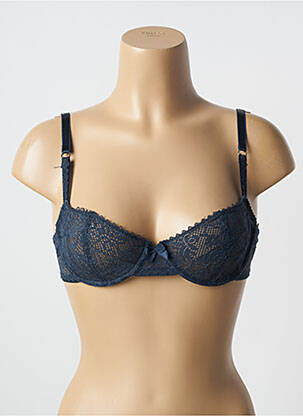 Soutien-gorge légère et transparente haut soutien-gorge emboitant bleu CHANTELLE femme