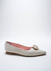 Ballerines beige DANSI pour femme seconde vue